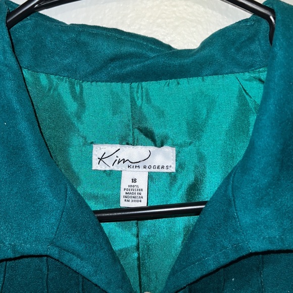 Kim Roger’s Emerald Green Blazer - Picture 4 of 9